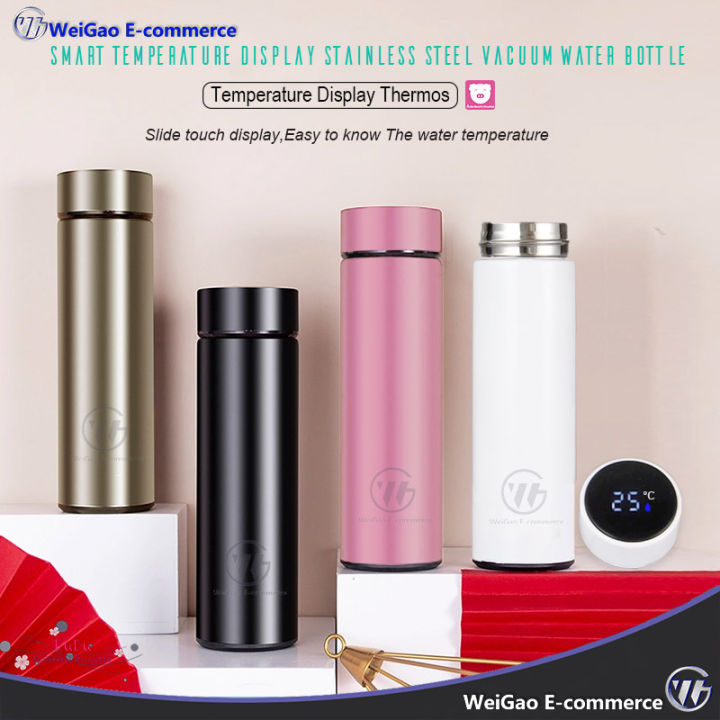 Smart thermos cup 500ml temperature display